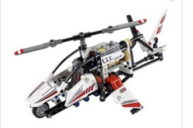 LEGO Technic Ultralight Helicopter 42057 199 pcs Complete Set Box Age 8-14