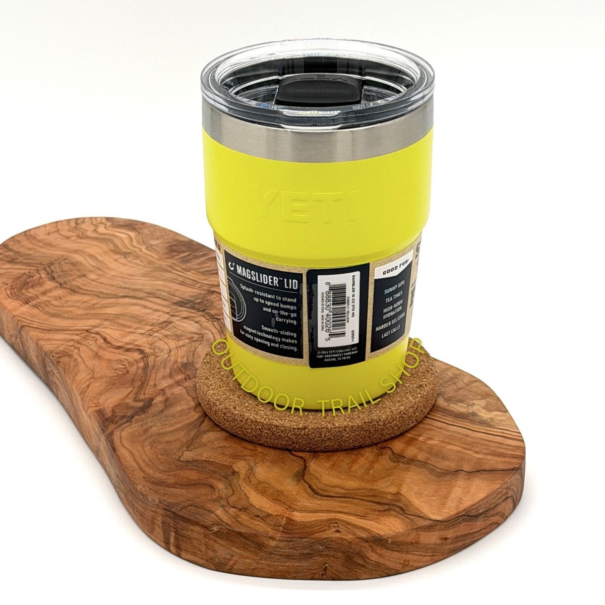 YETI Rambler 16 oz Stackable Cup Firefly Yellow | Retired Seasonal