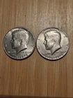 1976 D KENNEDY HALF DOLLAR *Bicentennial 50c Coin* US Mint - Lot of 2