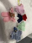 Lot Of 5 Mini 3 Inch Cabbage Patch Outfits For Mini Dolls
