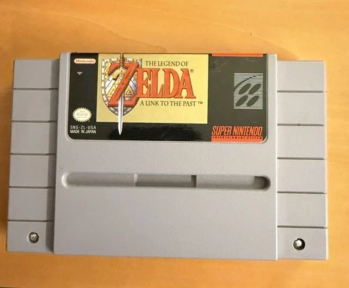 The Legend of Zelda: A Link to the Past (SNES) Authentic Tested, Very Good
