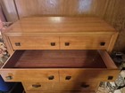 Vintage 1950s Thomasville Blonde Bedroom Set - Highboy & Vanity MCM — photo 6