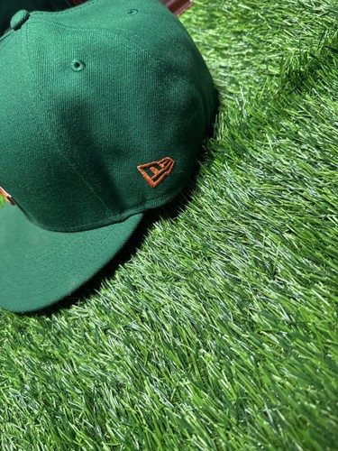 New Era 59FIFTY Boston Red Sox All Star Game '99 Hat In Green Orange 7 3/8 The U - Picture 4 of 6
