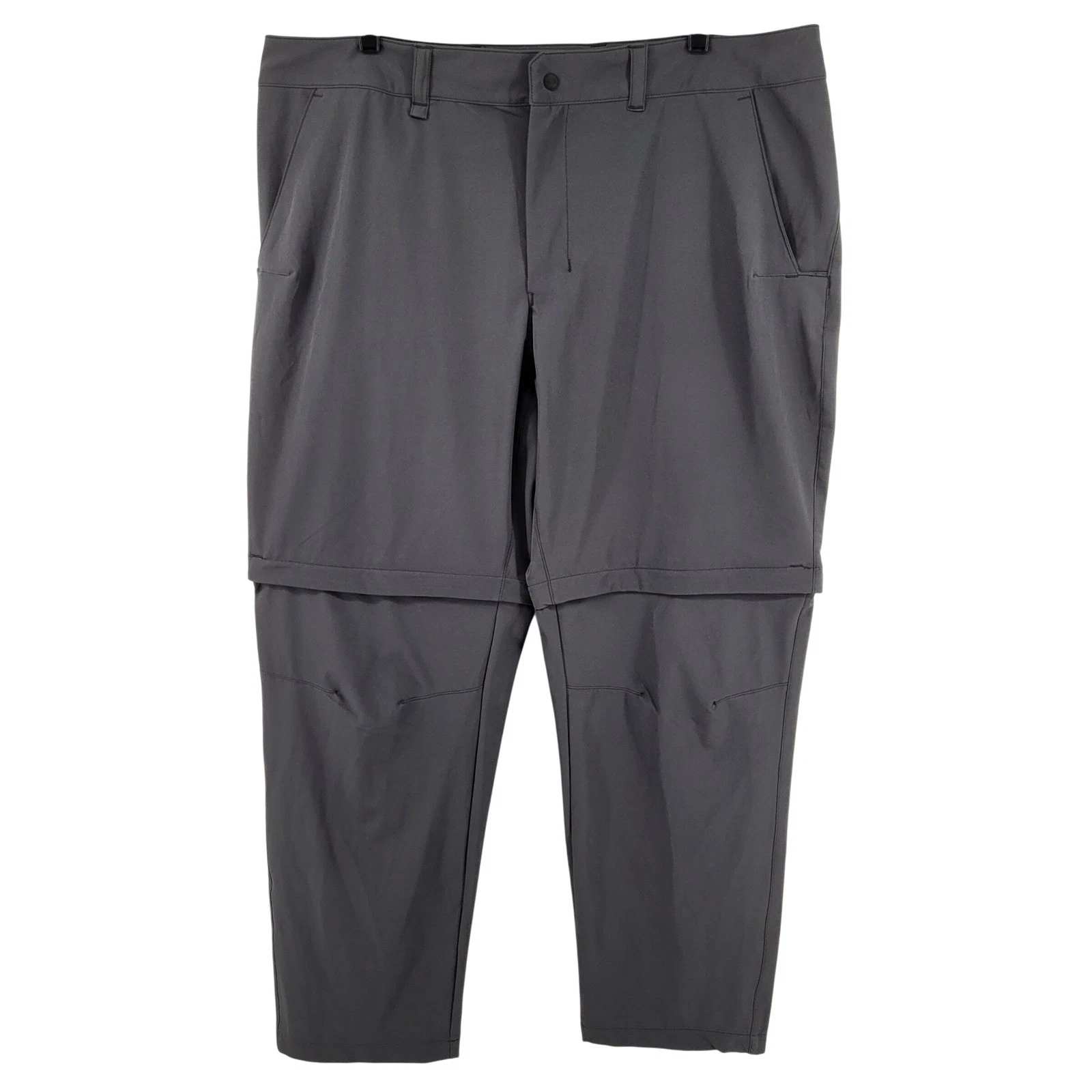 The North Face Convertible Pants 40x32 Gray Hiking Outdoor Mens
