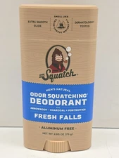 Dr. Squatch Deodorant, Fresh Falls, 2.65 oz