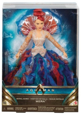 Aquaman Movie Mera 12 Inch Scale Doll in Royal Gown