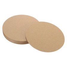 36Pcs Circle Kraft Paper, 4 x 4 Inch Round Shape Cardstock Paper Circle Bulle...