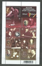 Belgium - Mail 2007 Yvert 3708/16 ** MNH Billiards