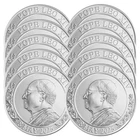Lot of 10 - 2025 1 Troy oz Pope Leo XIV Commemorative .999 Fine Silver Round