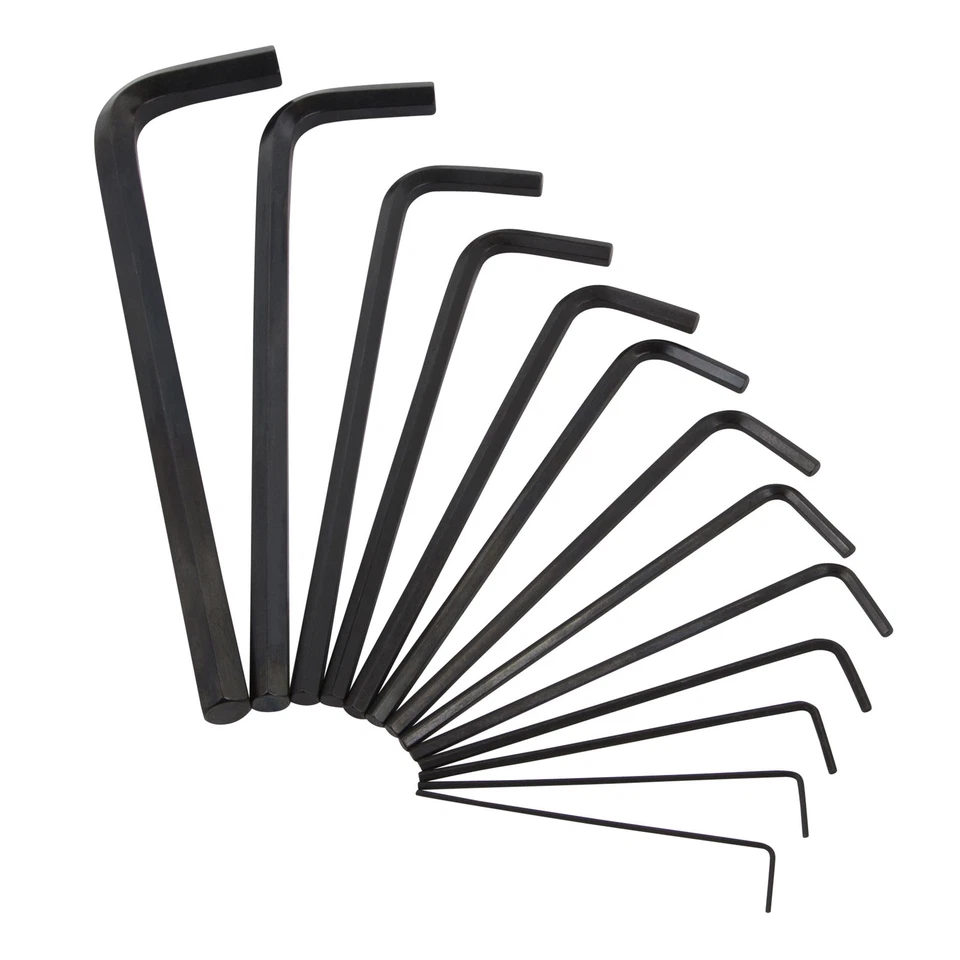 Steelman 13 Piece Long Arm Hex Key Allen Wrench Set Metric 41937 - Image 2 of 4