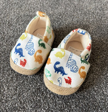 Magic Prewalker Dinosaur Slip On Toddler Sneakers Size 3 (eur 19)
