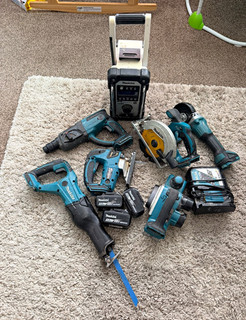 Makita LXT 18V Brushless 6 Tool Combo Kit w/ 3x 5.0Ah Li Ion Batteries