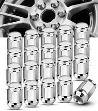 20PCS 1/2-20 Closed End Lug Nuts,1.38'' Tall 19mm Hex,Replacement for Jeep1987-2
