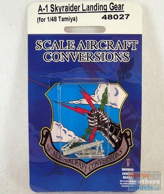 SAC48027 1:48 Scale Aircraft Conversions - A-1 Skyraider Landing Gear (TAM kit)