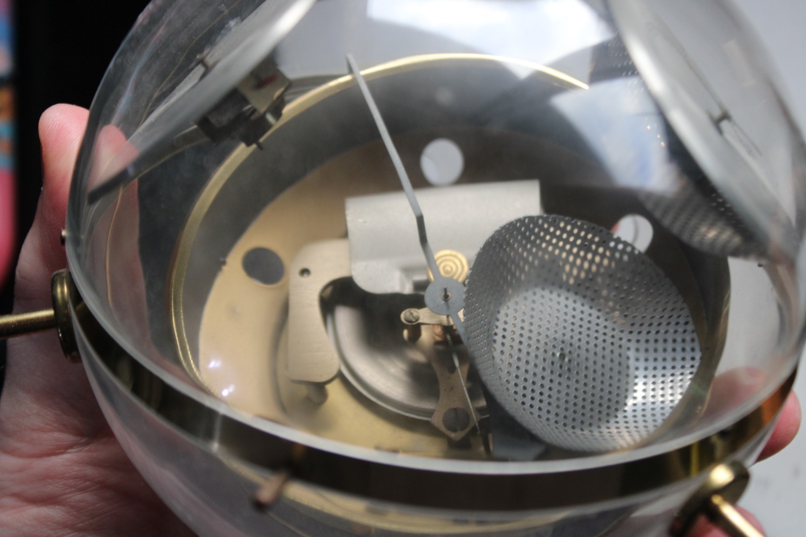 Vintage Sputnik Germany Weather Instrument Barometer Hydrometer Thermometer Rare