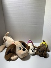 Lot Of 3 : Pound Puppy Mom Iris And 2 Puppies.