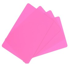 10Pack Blank PVC Cards 20mil Blank Credit Cards Plastic Cards Pink