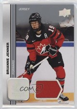 2023 Upper Deck Team Canada Juniors Women's WC Jersey Brianne Jenner #54 y0p