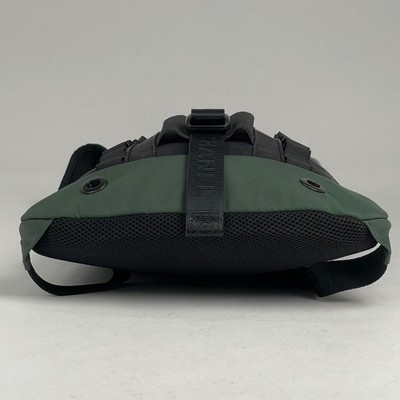 Chanel Sportsline Backpack CC Logo Canvas Black Green CHANEL Sportsline Backpack (Interlocking) CC logo backpack  main image 2