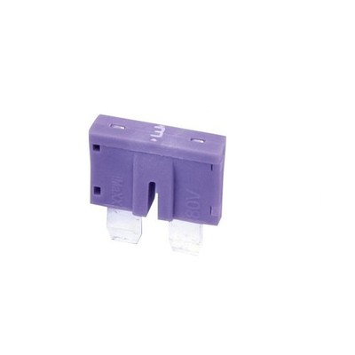 3 A Sicherung 80 V Violett Flachsicherung für Elektrofahrzeug Auto Elektro Fuses