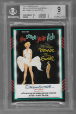 MARILYN MONROE 2011 AMERICANA MOVIE POSTER RELIC DRESS /499 BGS 9 POP 2 JG
