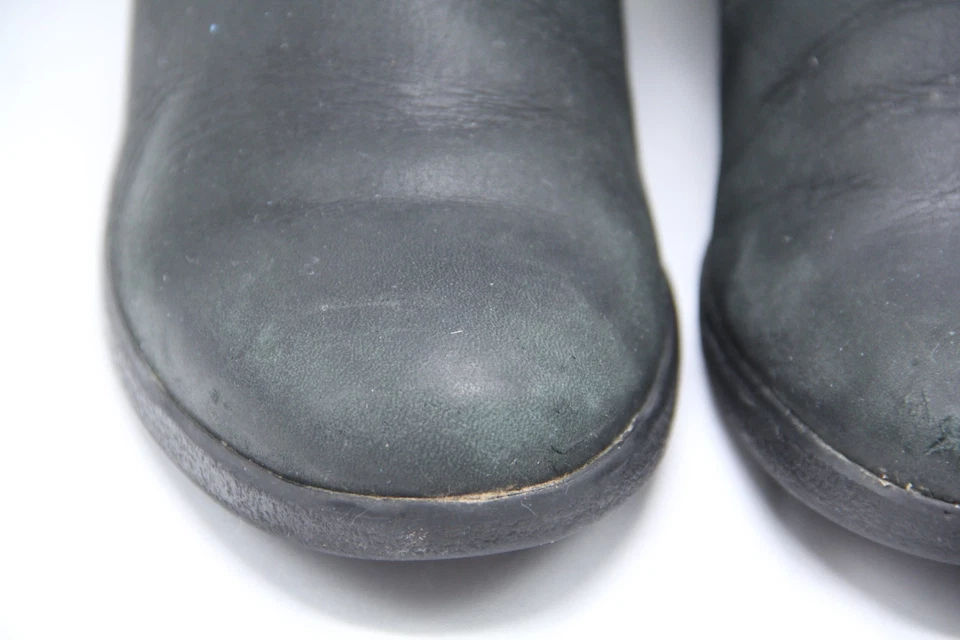 Botas Ugg Lesley para mujer 6 de cuero impermeables tacón de cuña hasta la rodilla 1005266 Foto 3 de 4