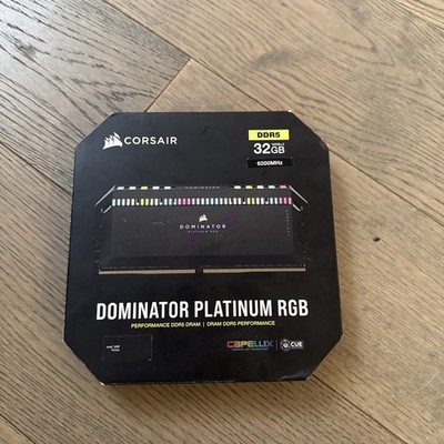 Corsair DOMINATOR PLATINUM RGB 32GB (2x16GB) PC5-49600 (DDR5-6200