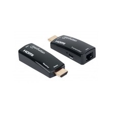 Manhattan 207539 1080p@60Hz Compact HDMI over Ethernet Extender Kit, Extends Di