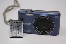 Fujifilm FinePix JX665 16MP 5x Zoom Blue HD Digital Camera Tested With Battery
