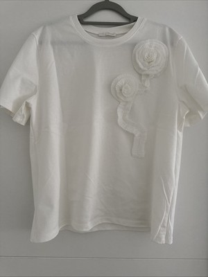 Damen T-Shirt, Größe S, Farbe Weiß