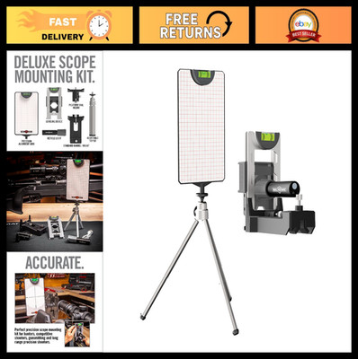 Scope Leveling Kit & Precision Mounting System for Rifle Scopes - Ideal for Hunt