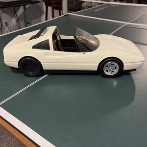Vintage 1986 Barbie White FERRARI 328 GTS Mattel-Functional, But Not Complete