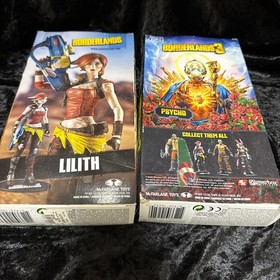 Lot of 2 Lilith McFarlane Toys Borderlands 3 PSYCHO Video Game Action Figure 