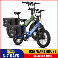 Electric Bike Adults 750W Peak Motor Folding Ebike BICYCLE 48V 12.8AH MINI BIKE