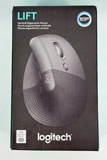 Logitech Lift Vertical Ergonomic Wireless Mouse - Graphite 910-006466 