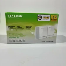 TP-LinkAV600 Gigabit Powerline Adapter Starter Kit
