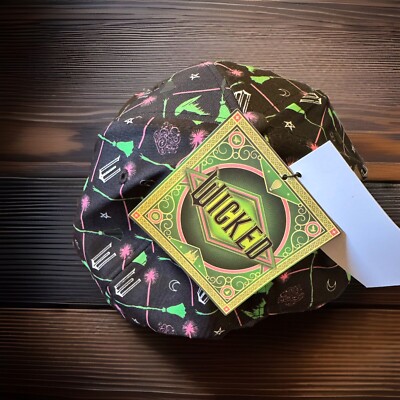 WICKED Movie” Move All Over Witch Print Baseball Cap “HARD  display picture 3