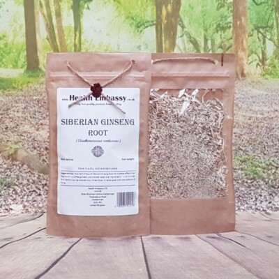 Sibirische Ginsengwurzel / Eleutherococcus senticosus / Kräutertee Gesundheitsbotschaft 