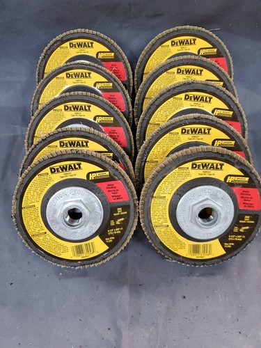 DEWALT DW 8312 4 1/2"" x 5/8""-11 Z 60 Klappenscheibe 10er-Pack keine Box - Bild 2 von 2