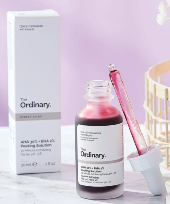 ordinary peeling solution blackheads