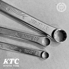 KTC Thin Combination Wrench 3pcs Complete Set 8/10/15mm Made in Japan