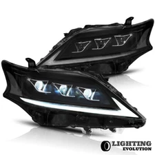 VLAND Full LED Headlights For 2008-2015 Lexus RX Dynamic DRL Sequential A Pair