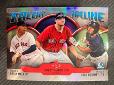 2019 Bowman Chrome - Talent Pipeline - RED SOX - Dalbec / Mata / Ockimey #TP-BOS