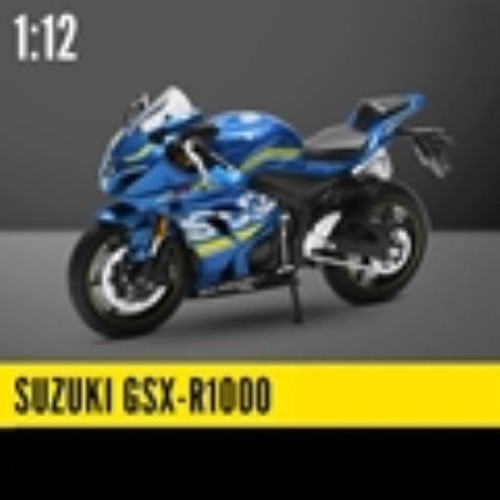 1/12 Suzuki GSX-R1000RR L7 Spielzeug Motorrad Miniatur Sammlung Geschenk für Junge Kind - Bild 7 von 13