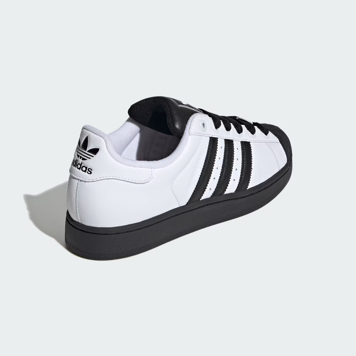 Adidas Superstar II White Black Shoes JI0124 Men\'s Size 10 645523bbe131c83b5750182647b68a  main image 3