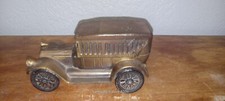 Vintage Banthrico Metal Car Bank Chicago USA 1917 No Key