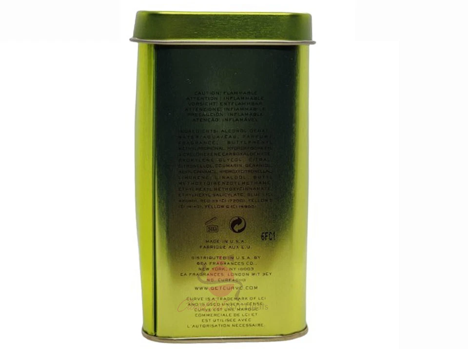 Curve Pour Homme 男士香水 Liz Claiborne 2.5 盎司/75 毫升淡香水喷雾 — 第 4/4 张图片