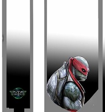 L K TMNT Raphael TEENAGE MUTANT NINJA TURTLES satin Neck Tie