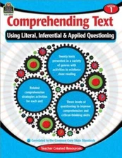 Comprehending Text Using LiteralInferentialApplied Quest-1 - Paperback - GOOD