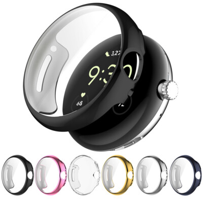 Schutzhülle Für Google Pixel Watch Cover Case Screen Protector TPU Hülle